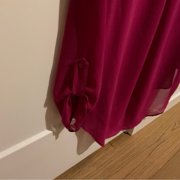 Dark pink blouse - Picture 2 of 4